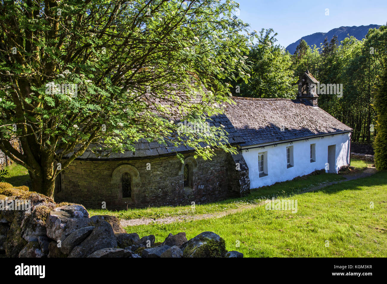 Wythburn thirlmere église parc national de lake district cumbria Banque D'Images