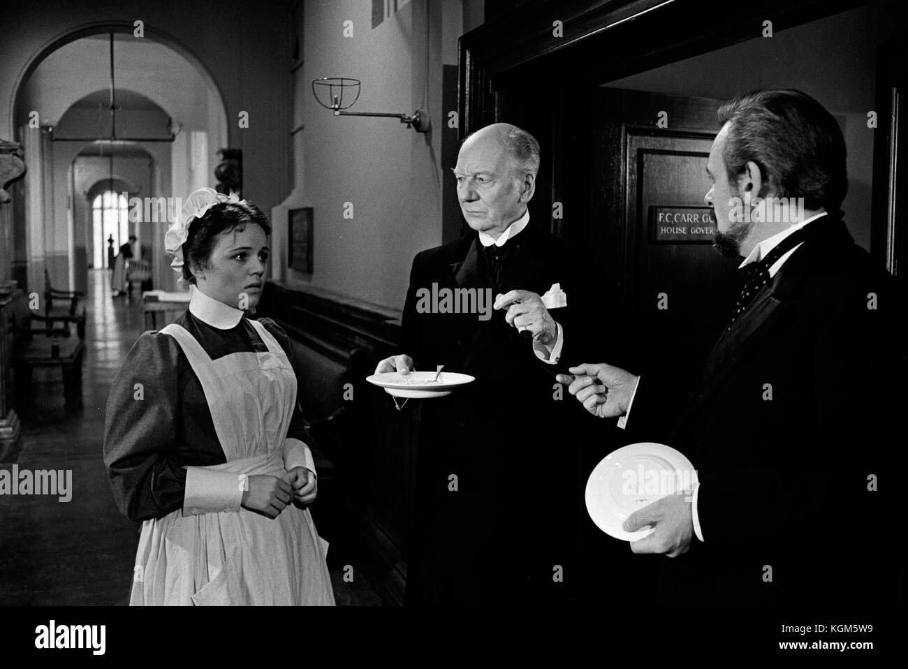 L'Elephant Man (1980) , John Gielgud , Anthony Hopkins Date : 1980 Banque D'Images