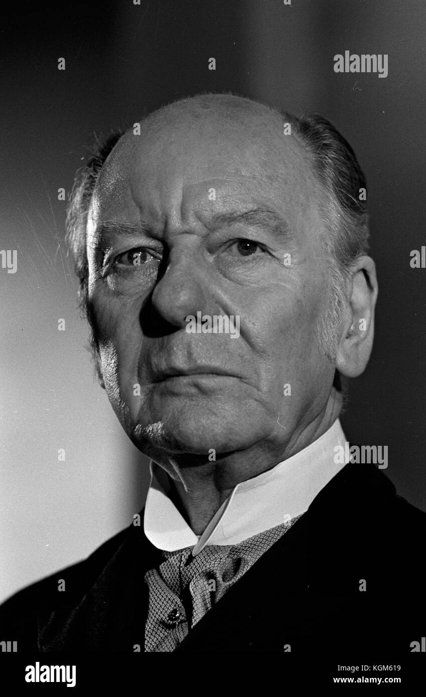 L'Elephant Man (1980) , John Gielgud Date : 1980 Banque D'Images