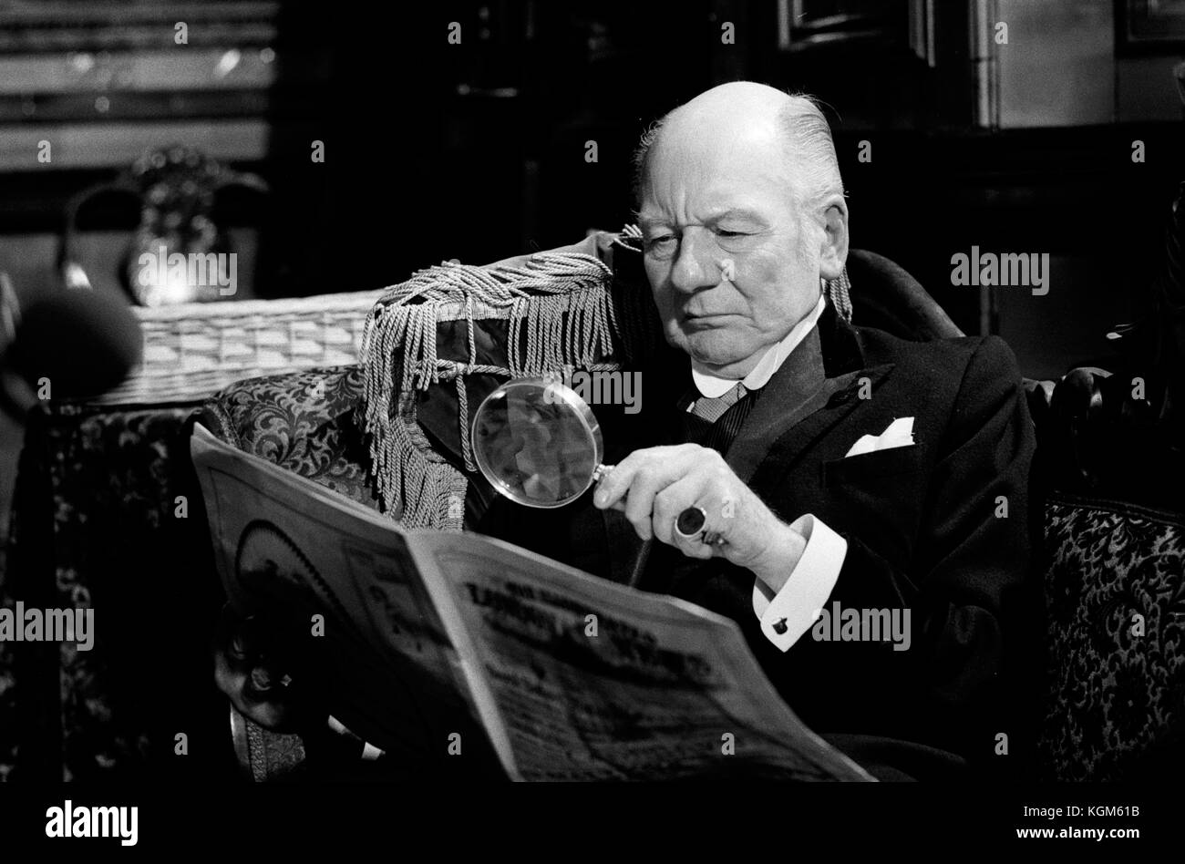 L'Elephant Man (1980) , John Gielgud Date : 1980 Banque D'Images