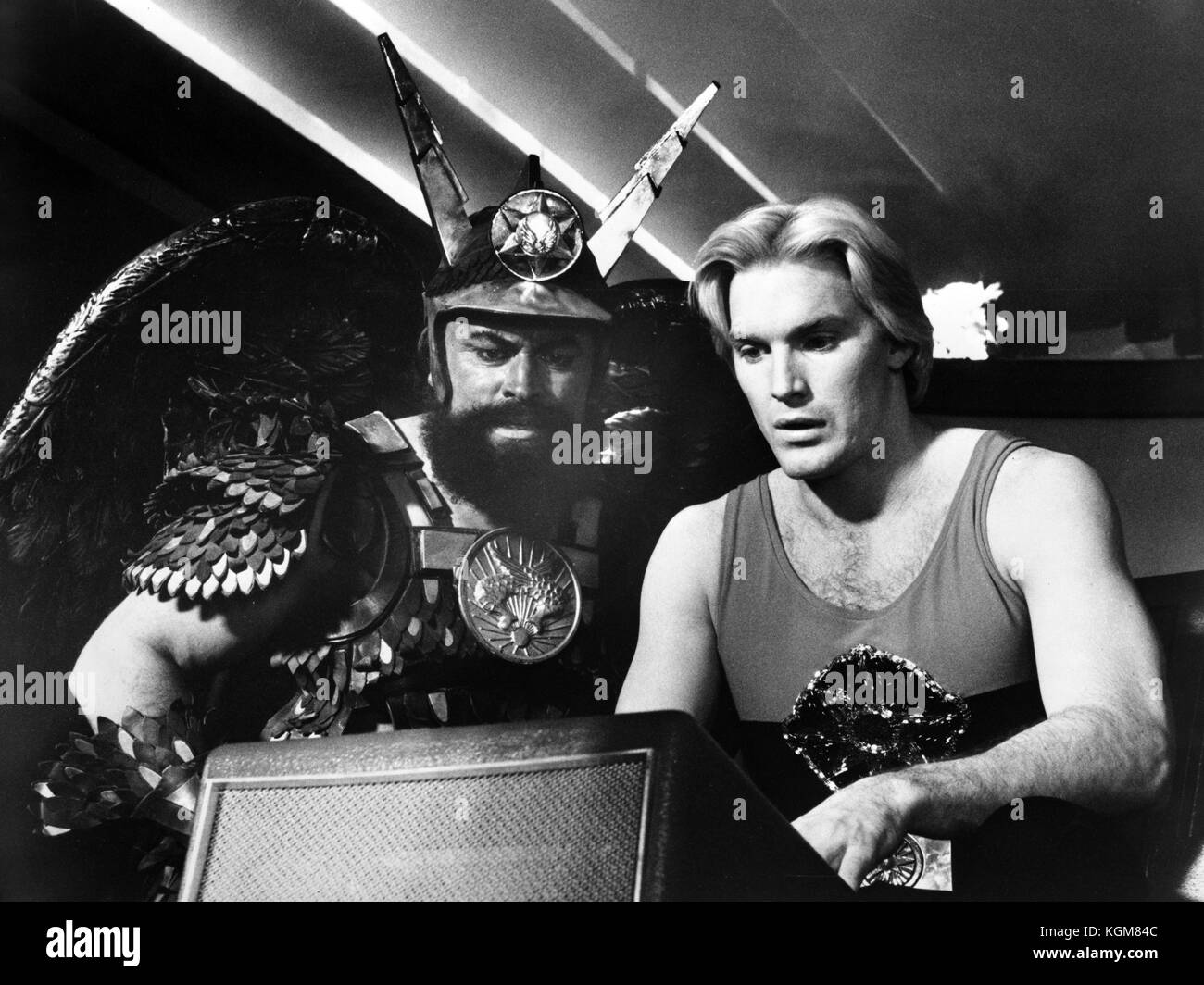 Flash Gordon (1980) , Sam J Jones , Brian Blessed Banque D'Images