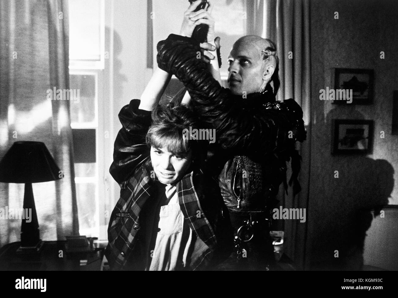 Highlander (1986) , Clancy Brown , Roxanne Hart Date : 1986 Banque D'Images