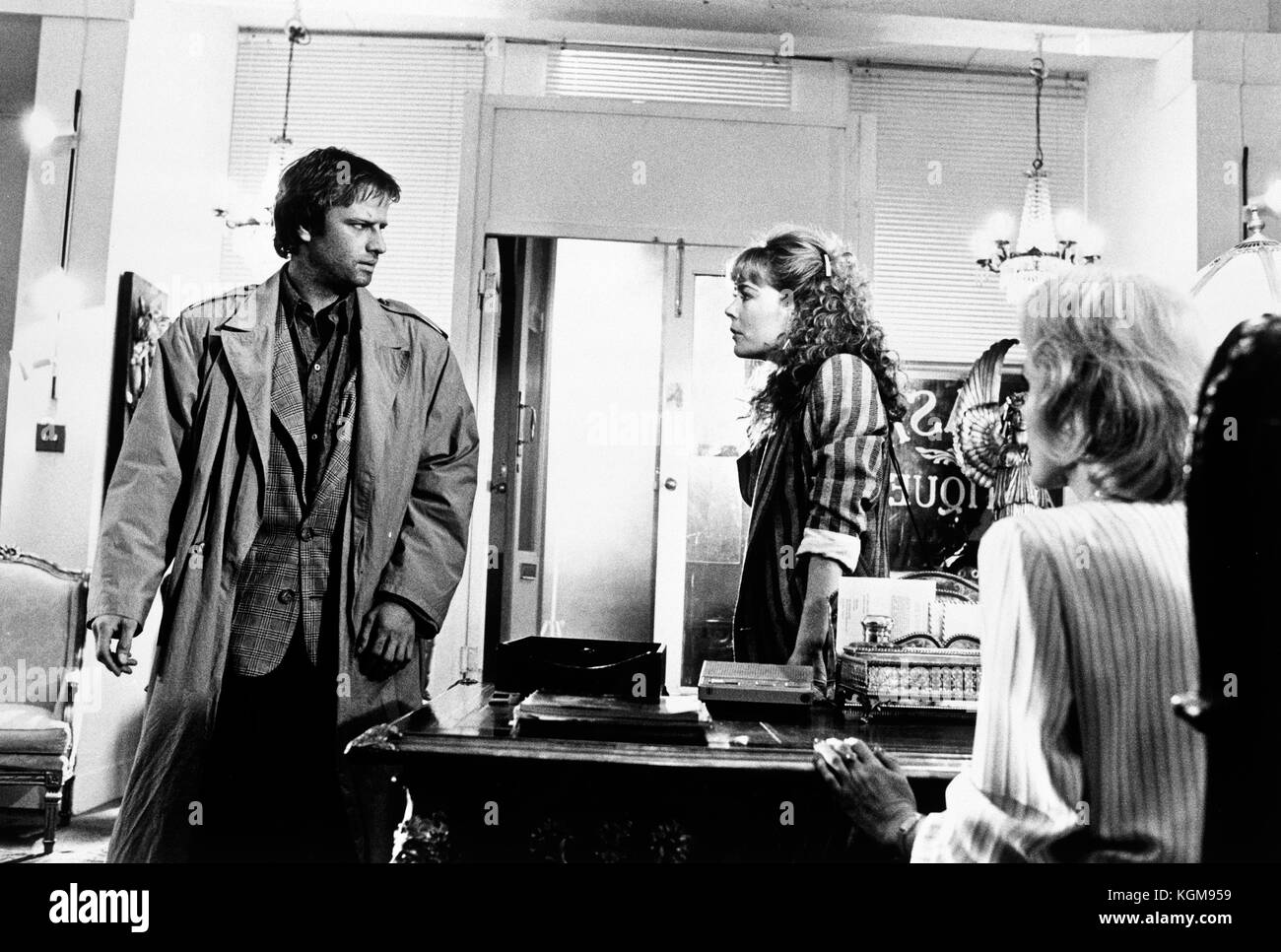 Highlander (1986) , Christopher Lambert , Roxanne Hart Date : 1986 Banque D'Images