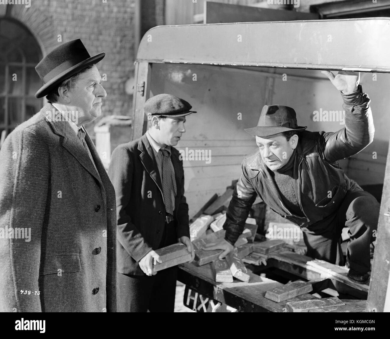 Le Lavender Hill Mob (1951) , Stanley Holloway, Sid James, Alfie Bass Banque D'Images