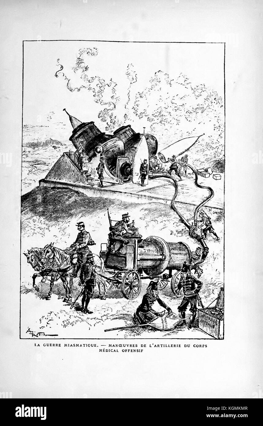 Albert Robida - page 291 Le vingtième siècle la vie électrique, 1893 Banque D'Images