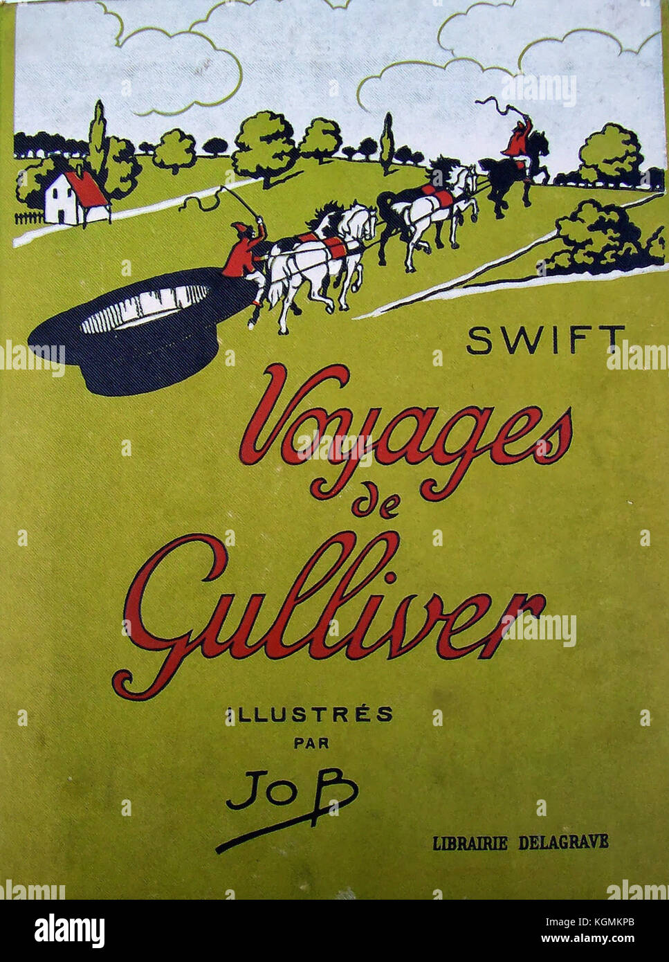 Emploi - Swift - Voyages de Gulliver - Livre Banque D'Images