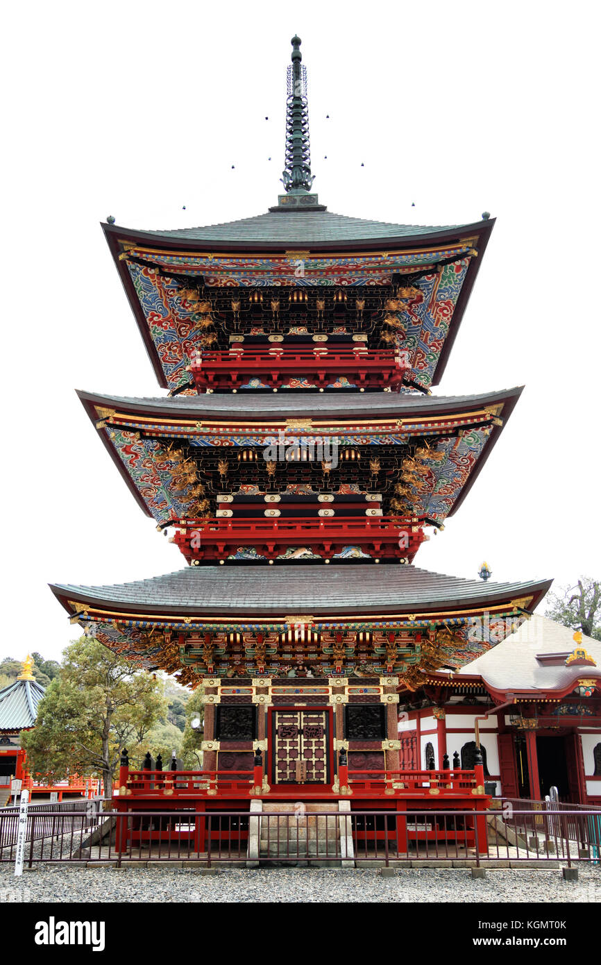 Naritasan temple, Narita, Japon, 16 avril 2012. Banque D'Images