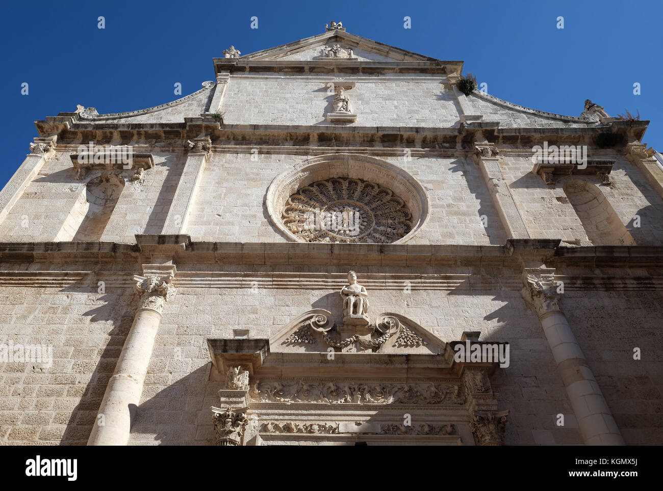 L'église de san Domenico, monopoli, puglia, Italie Banque D'Images