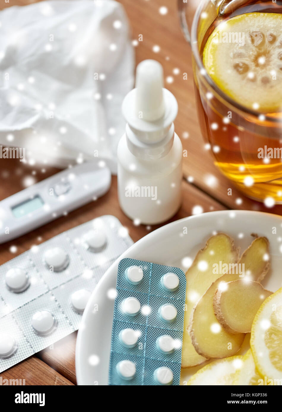 La médecine traditionnelle et les drogues Banque D'Images