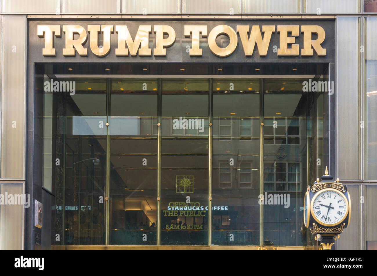 Trump Tower New york usa new york trump tower façade extérieure Midtown Manhattan new york usa Banque D'Images