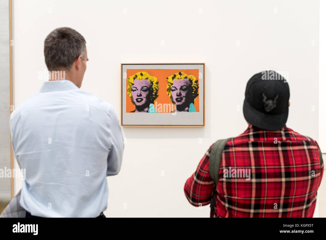 LOS ANGELES, CA - le 5 février 2017 : Andy Warhol au Broad Museum, un musée d'art contemporain situé dans le centre-ville de Los Angeles, le 5 février 2017. Banque D'Images