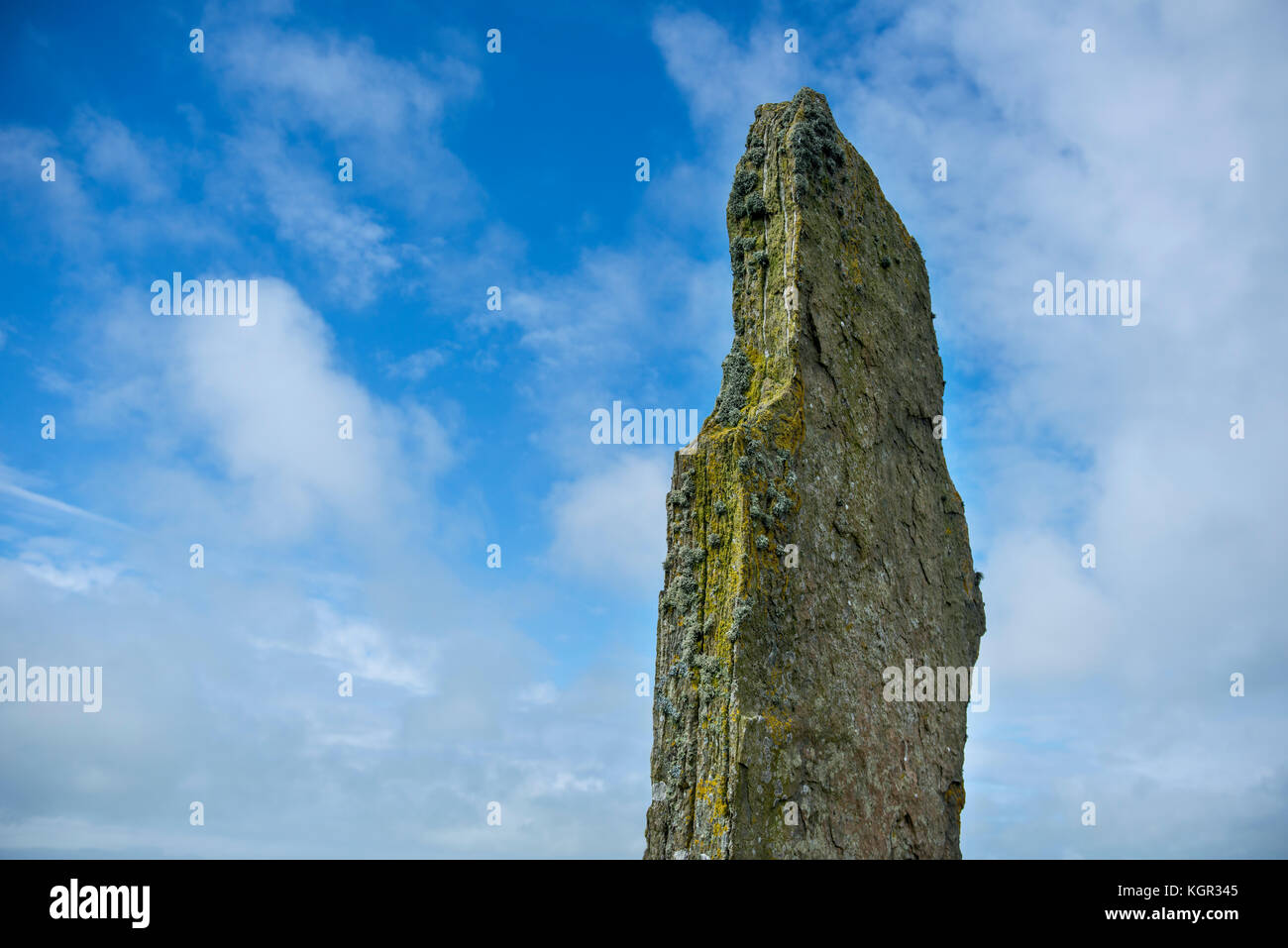 L'anneau de Shetlands sur les îles Orcades en Ecosse Banque D'Images