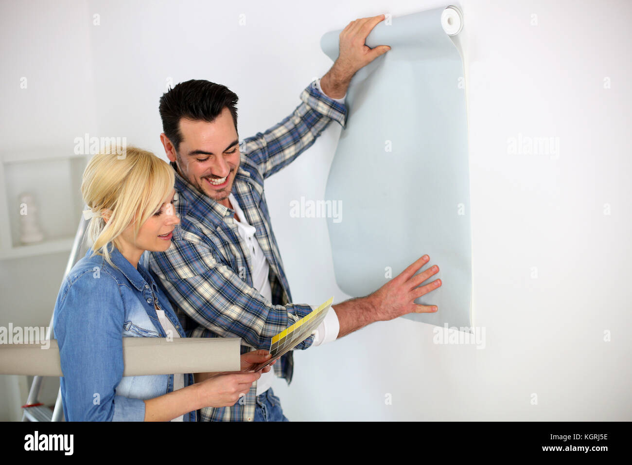 De quelle couleur est-ce qui vous plaît le plus Banque D'Images