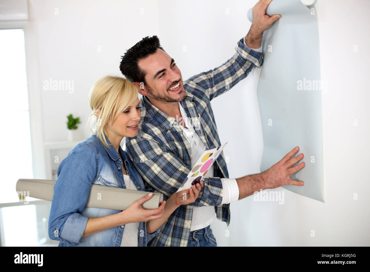 De quelle couleur est-ce qui vous plaît le plus Banque D'Images