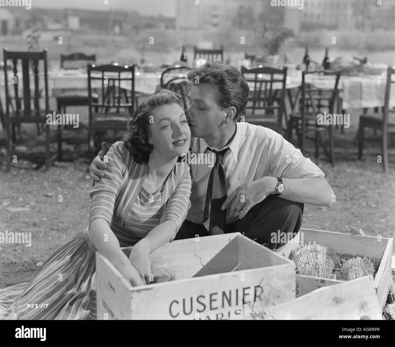 Passeport pour Pimlico film (1949) , Barbara Murray , Paul Dupuis Banque D'Images