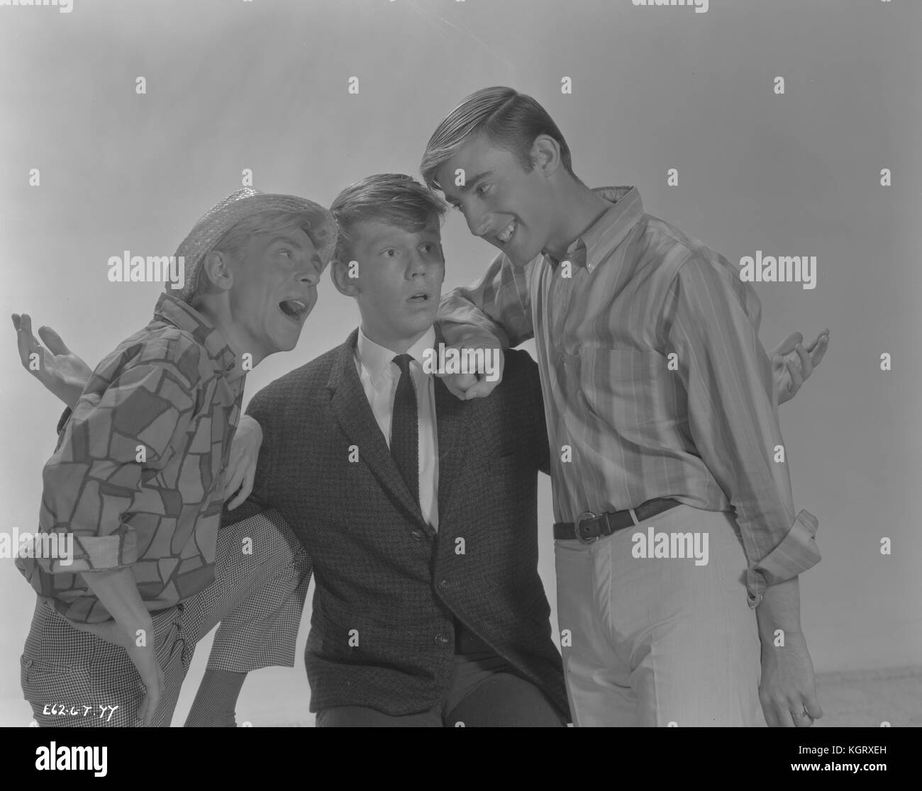 Des vacances d'été (1963) , Melvyn Hayes , Teddy , Jeremy Bulloch vert Banque D'Images