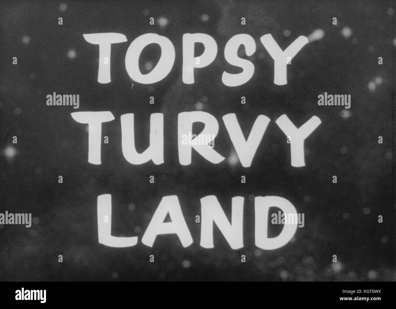 La batterie Torchy Boy (1957) TV series , une série, épisode 2, Topsy Turvy Land Date : 1957 Banque D'Images