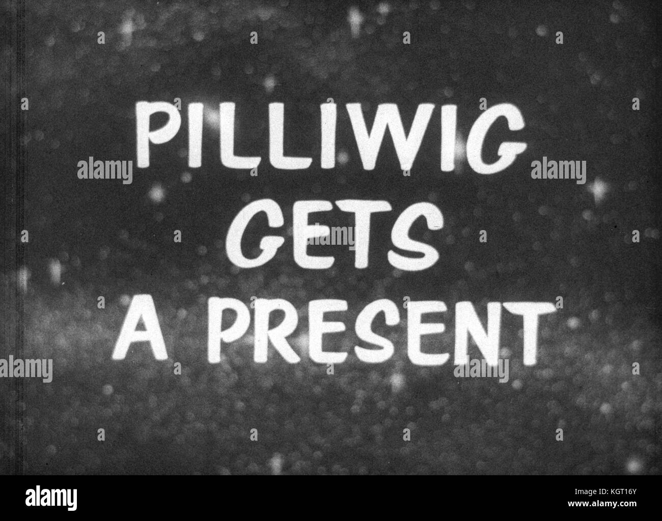 La batterie Torchy Boy (1957) TV series , une série, épisode 14, Pilliwig obtient un présent Date : 1957 Banque D'Images