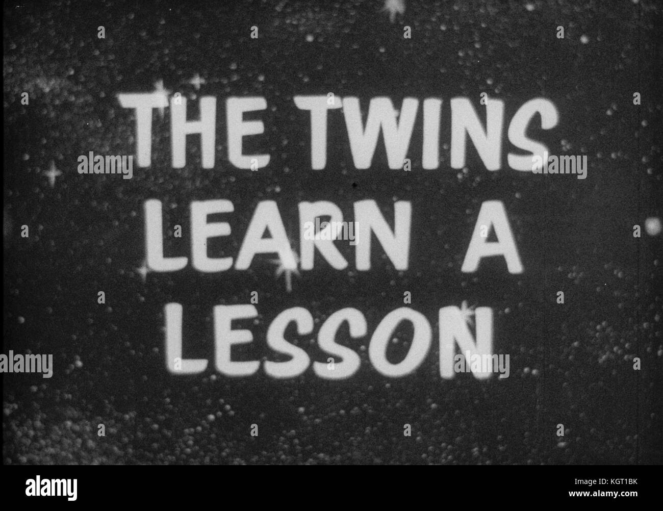 La batterie Torchy Boy (1957) TV series , Un épisode de la série, vingt, les Jumeaux apprendre une leçon Date : 1957 Banque D'Images