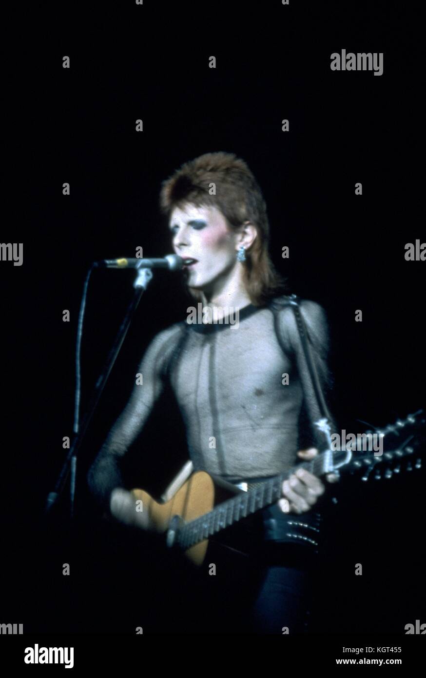 Ziggy Stardust et the Spiders from Mars (1973)David Bowie Date : 1973 Banque D'Images