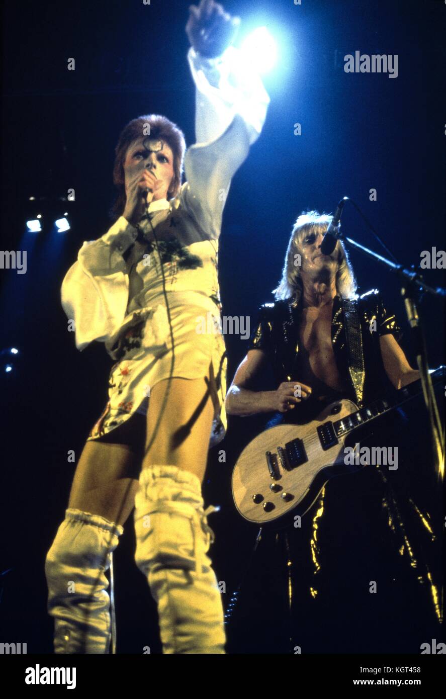 Ziggy Stardust et the Spiders from Mars (1973)David Bowie Date : 1973 Banque D'Images