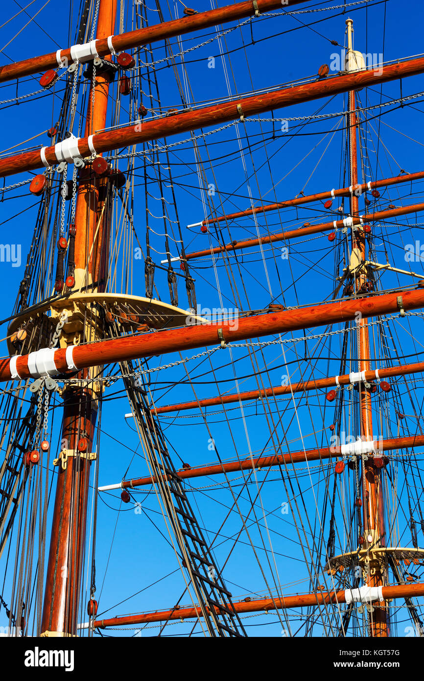 Rrs discovery, navire de recherche royal à discovery point, Dundee, Ecosse, Royaume-Uni Banque D'Images