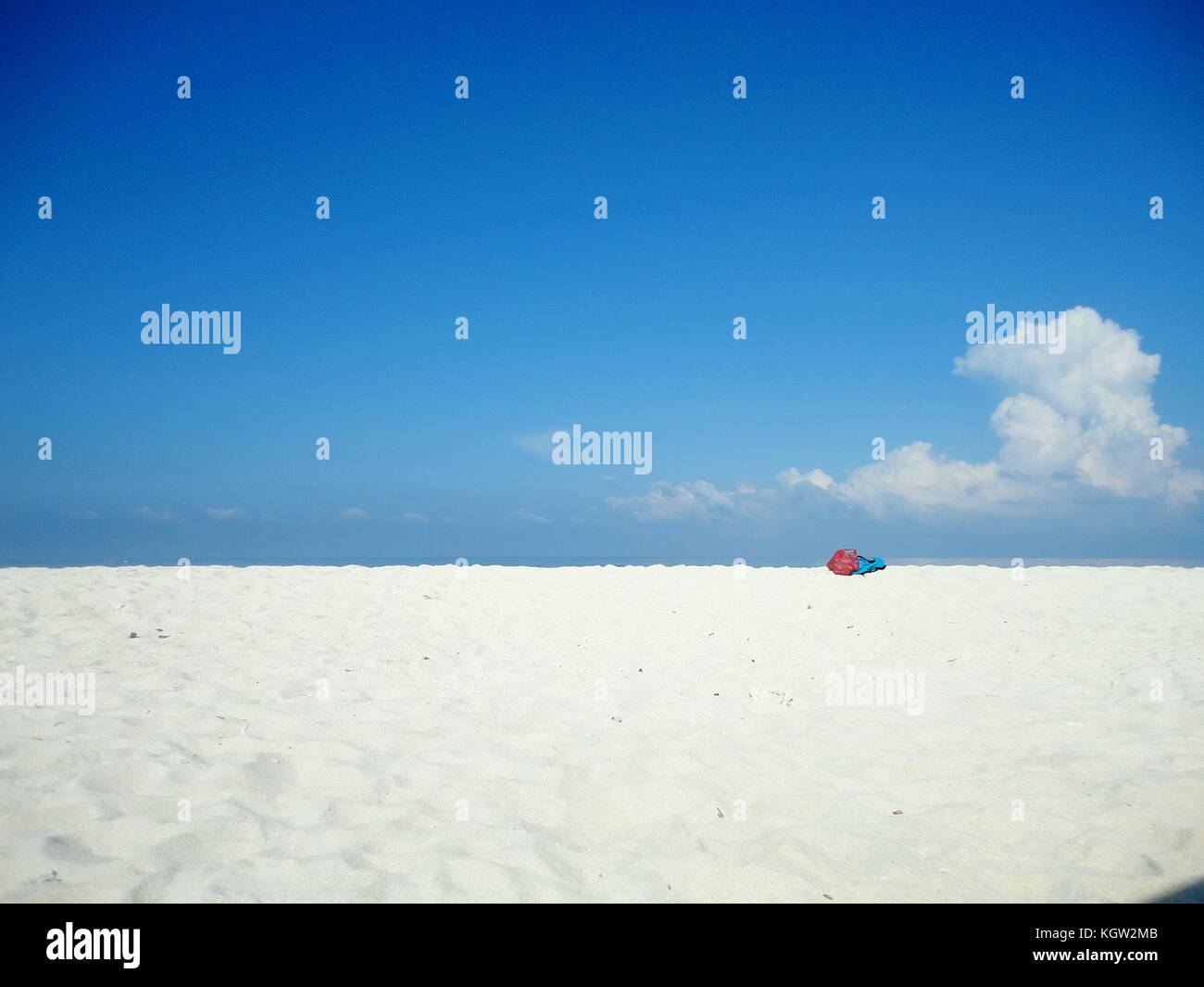 Plages de sable blanc pour une escapade d'été tropical Banque D'Images