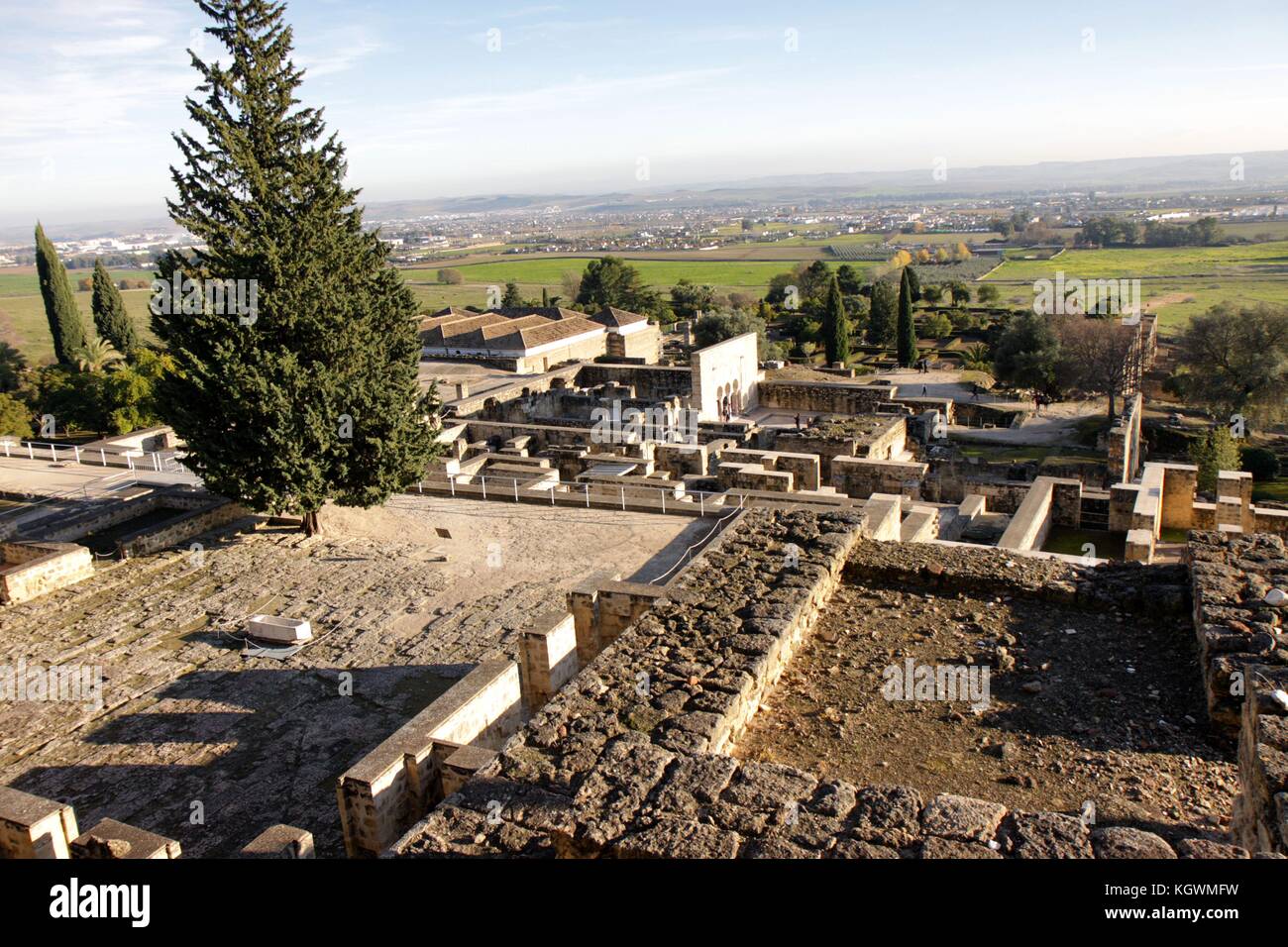 Site archéologique de Medina Azahara Banque D'Images