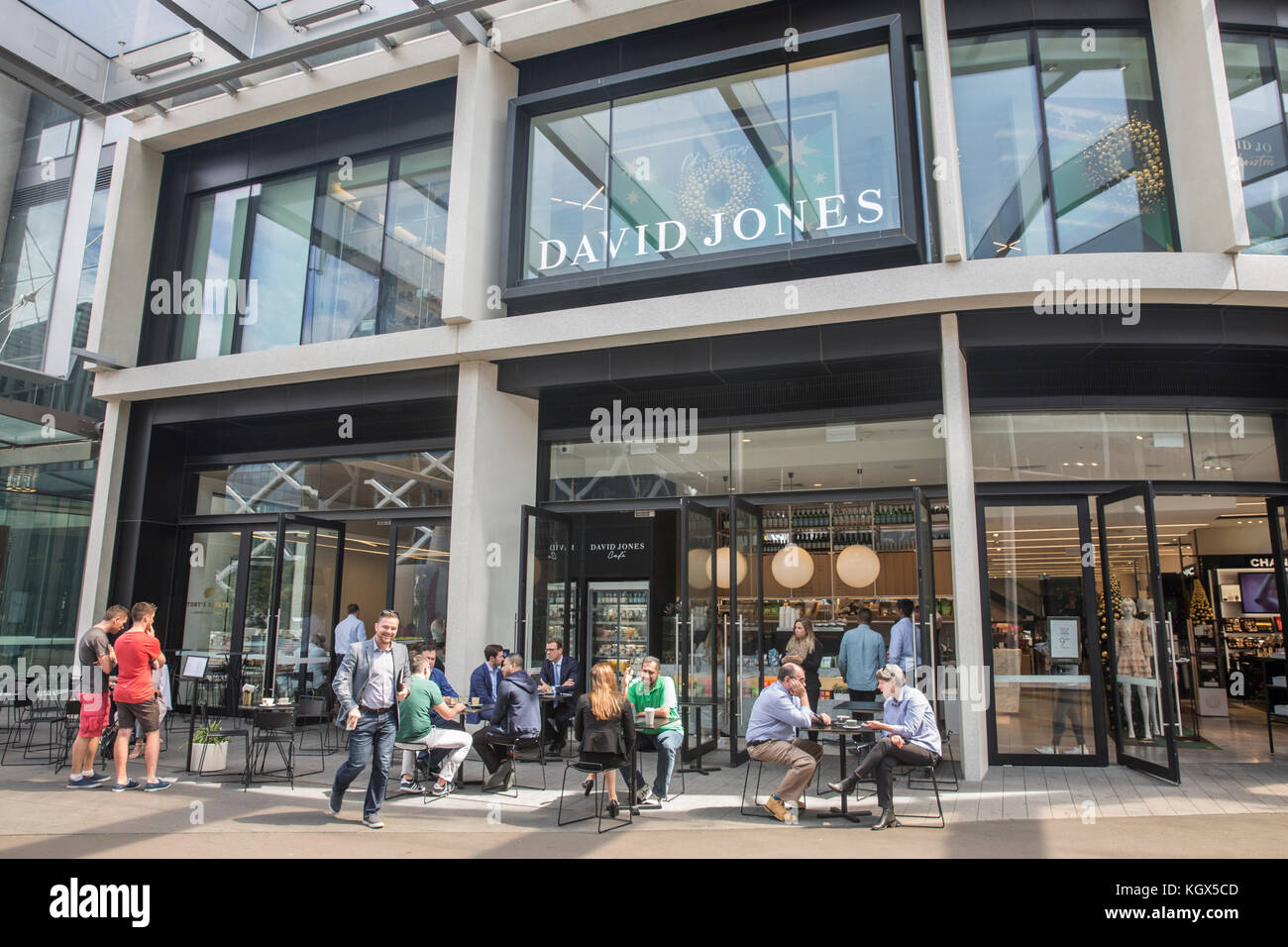 David Jones department store à Barangaroo office de développements, le centre-ville de Sydney, Australie Banque D'Images