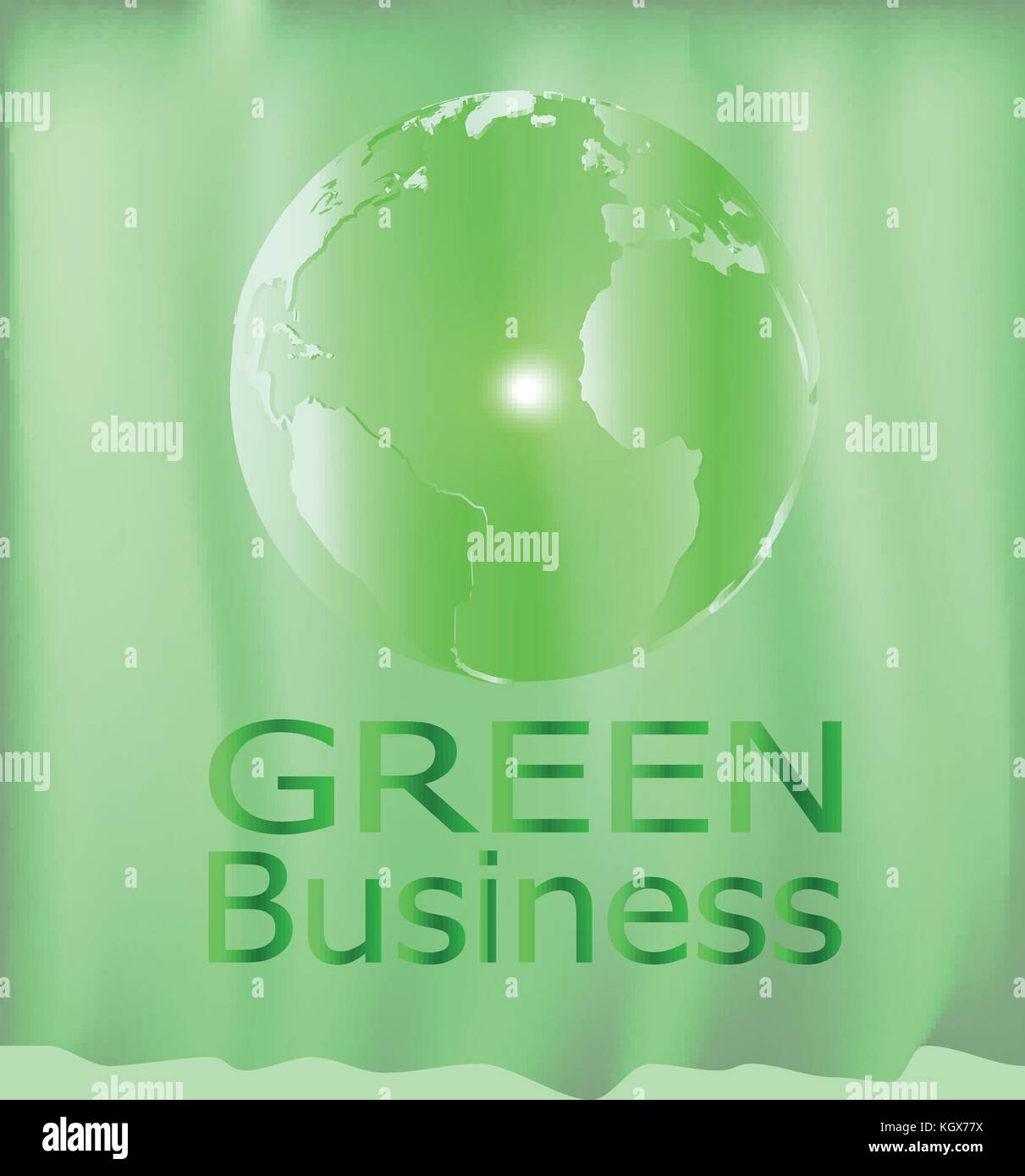 Green Business background vector. Il peut être appliqué pour les types de médias présentation comme toile de fond,,illustration,affiche ancienne, l'impression ou d'autres Illustration de Vecteur