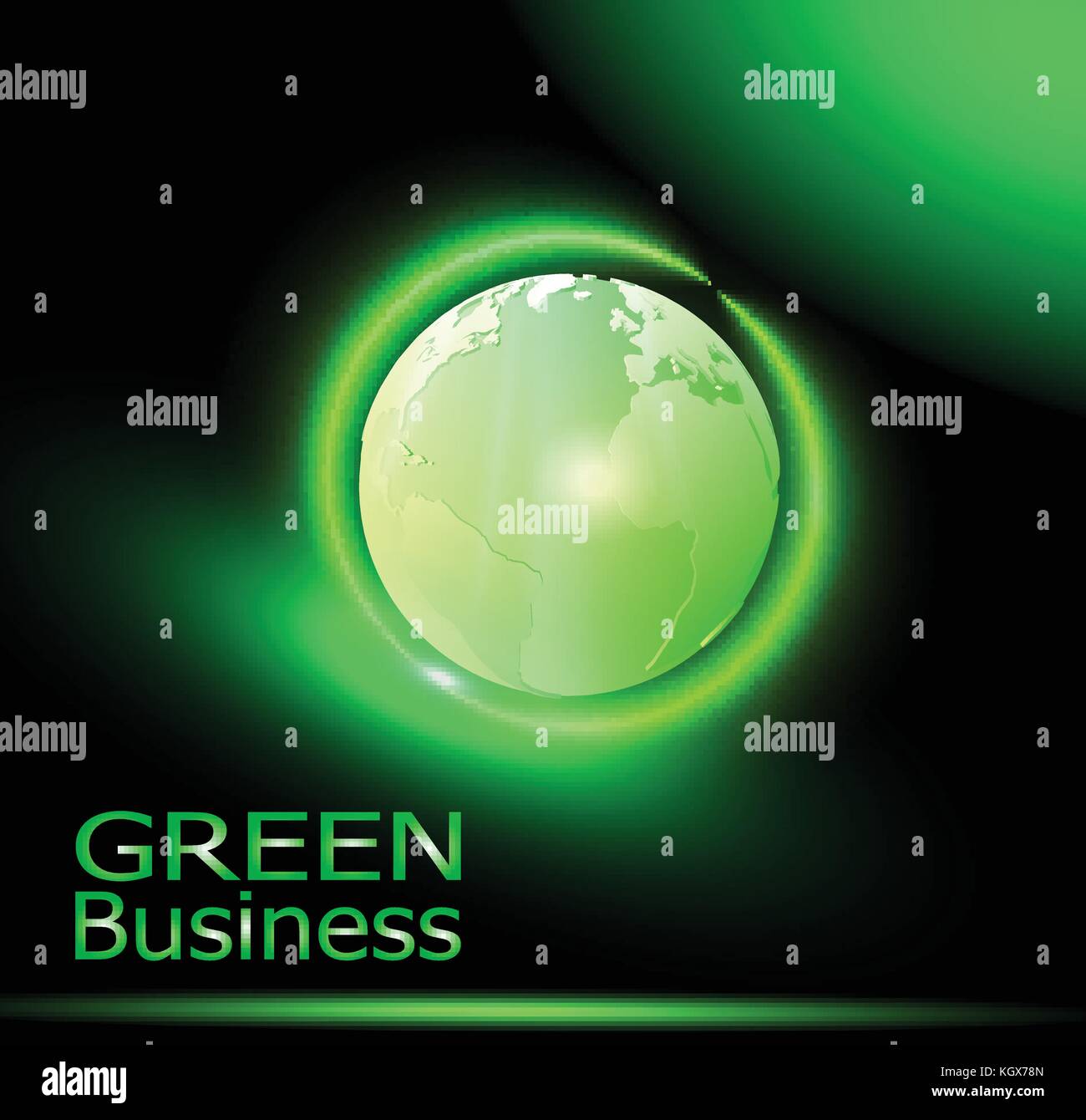 Green Business background vector. Il peut être appliqué pour les types de médias présentation comme toile de fond,,illustration,affiche ancienne, l'impression ou d'autres Illustration de Vecteur