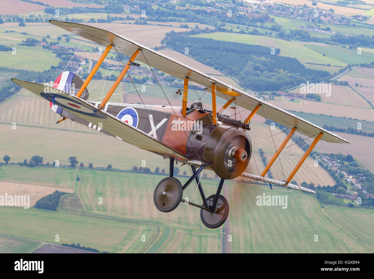 Sopwith Camel 001 Reproduction Banque D'Images