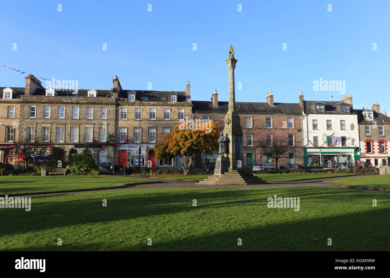 War Memorial blairgowrie écosse novembre 2017 Banque D'Images