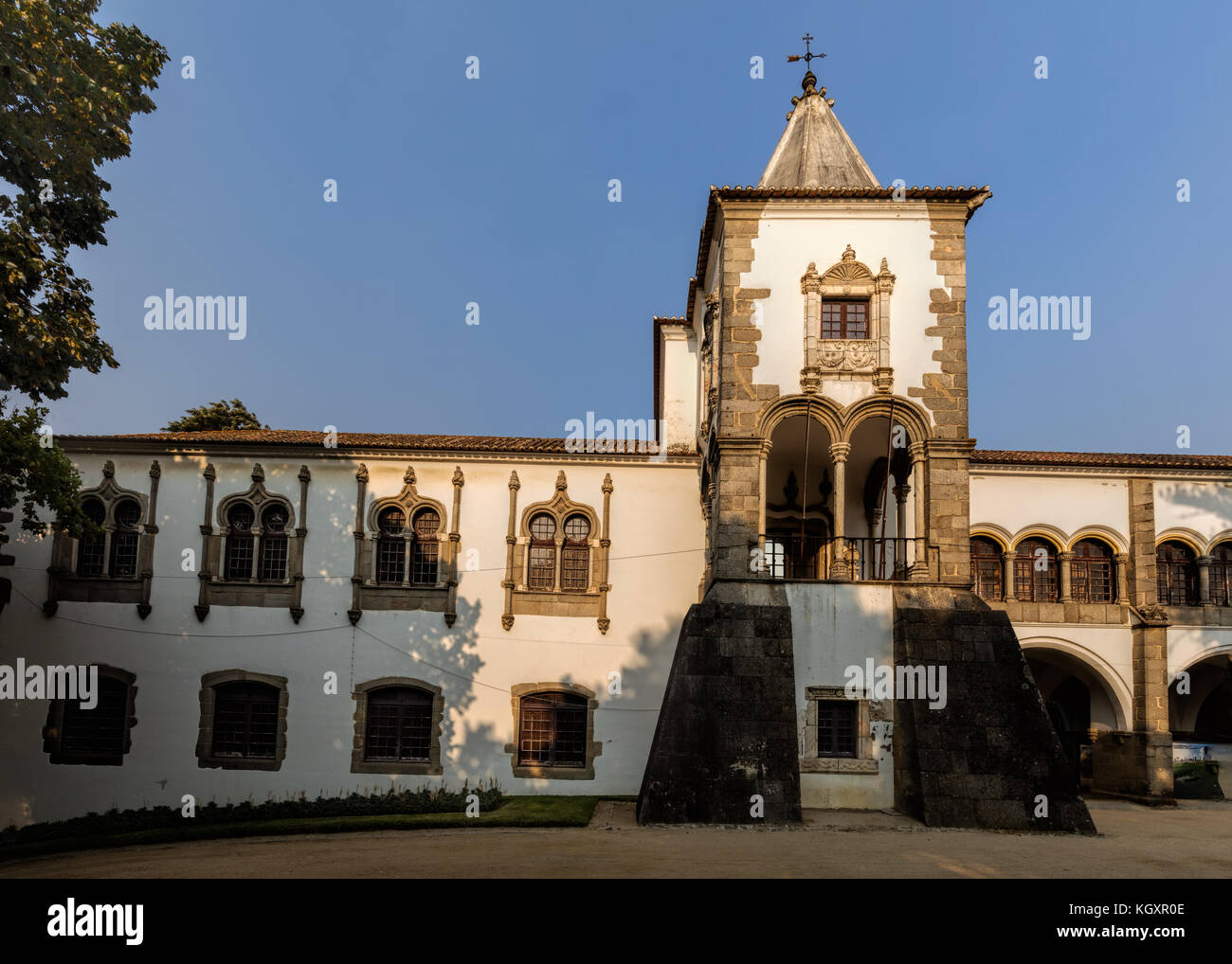 Le palais royal d'Evora, une ancienne résidence royale des rois du Portugal depuis le 14ème siècle, un des centres de la renaissance portugaise. Banque D'Images