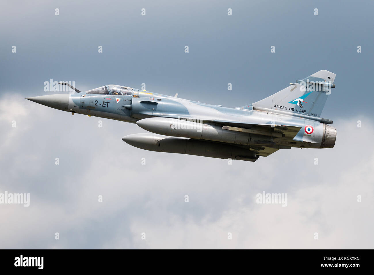Le Dassault Mirage 2000 est un français et l'interarmisation des chasseurs à réaction de quatrième génération fabriqué par Dassault Aviation. Banque D'Images