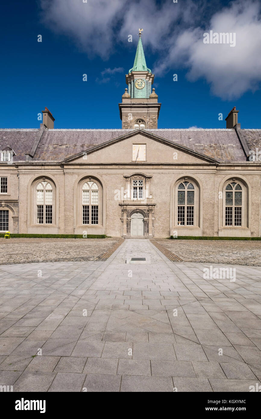 Musée irlandais d'Art Moderne aussi connu sous le nom de l'IMMA, dans l'ancien Royal Hospital Kilmainham bâtiments. L'Irlande's leading institution nationale pour la collecti Banque D'Images