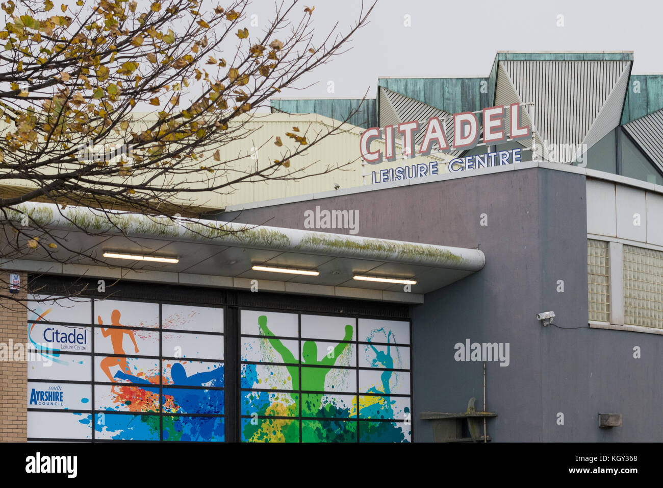 Citadel Leisure Center, Ayr, Écosse, Royaume-Uni Banque D'Images