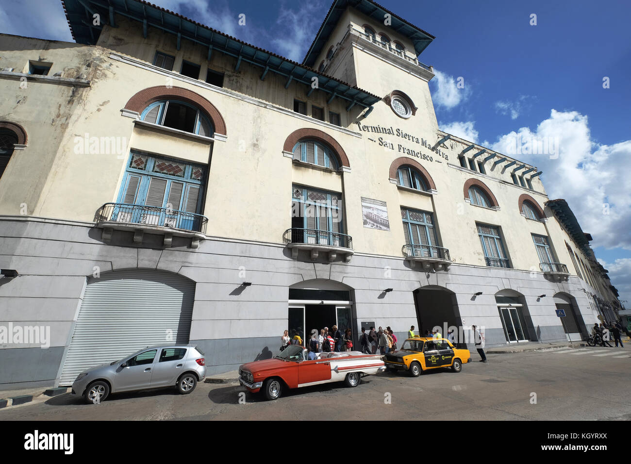 La borne Sierra Maestra, La Havane, Cuba Banque D'Images