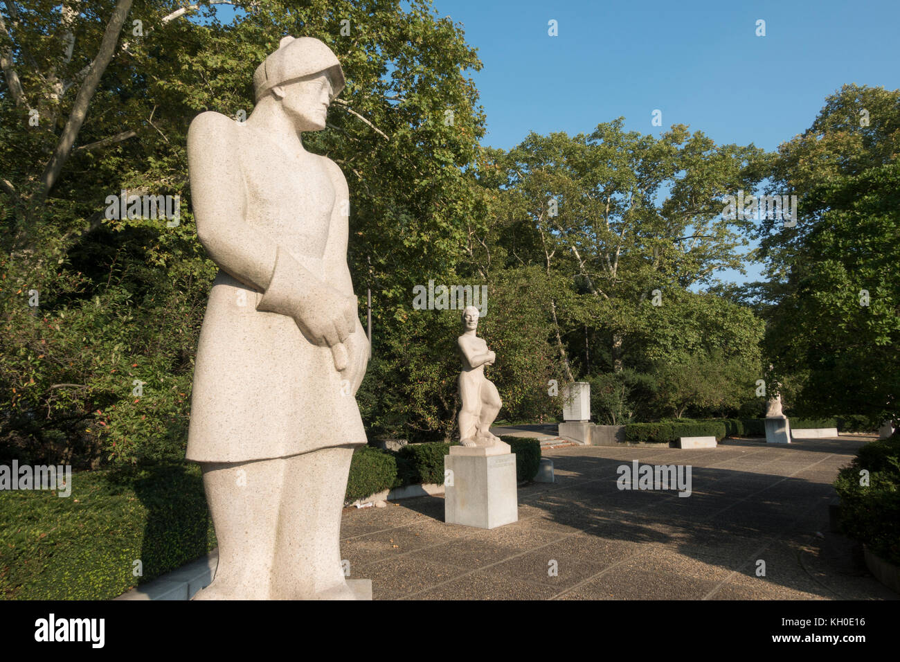 Une partie de l'Ellen Samuel Phillips Memorial (Samuel), Kelly Memorial Drive, Philadelphia, PA, United States. Banque D'Images