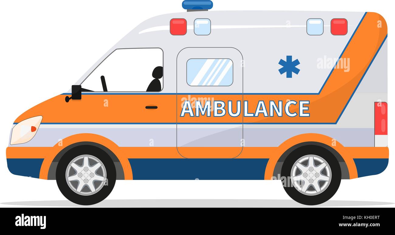 Vector cartoon van voiture médicale, véhicule ambulance Illustration de Vecteur Vector cartoon van voiture médicale, véhicule ambulance Illustration de Vecteur