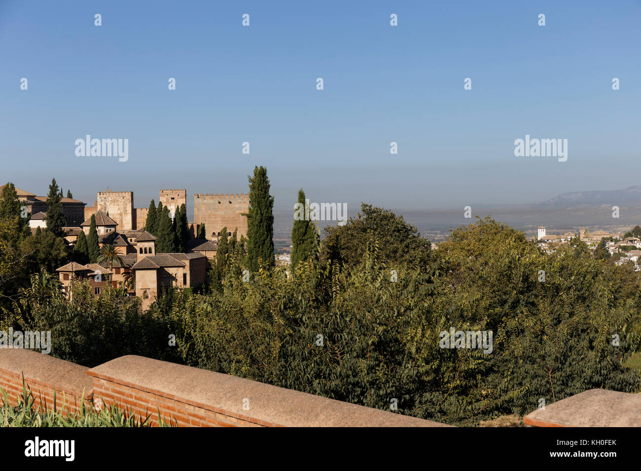 Palais de l'Alhambra, Grenade, Espagne Banque D'Images