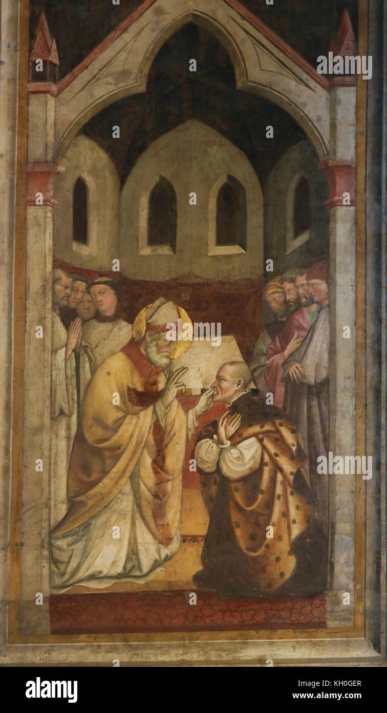 16e Si cle Fresques De La Basilique San Petronio Bologne milie 16e-si-cle-fresques-de-la-basilique-san-petronio-bologne-milie