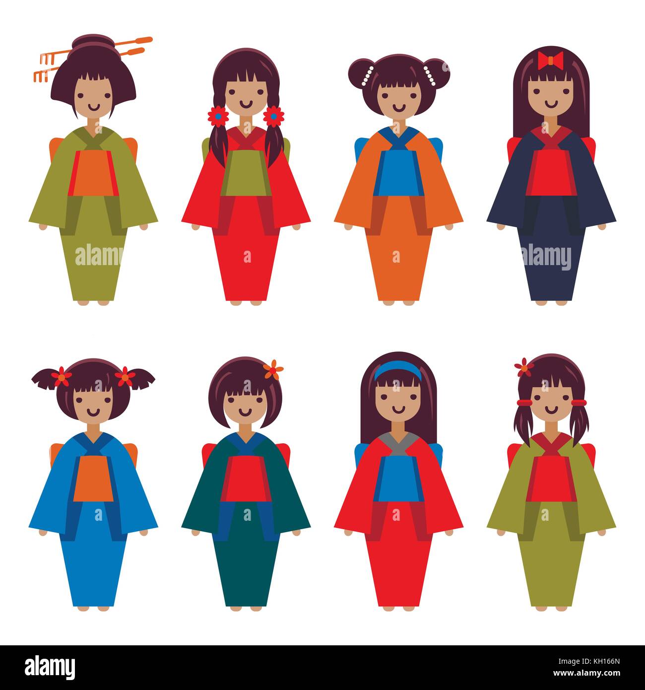 Matériel De Poupée Kimono Mignon Dessiné à La Main PNG , Caractère, Dessin  Animé, Kimono PNG et vecteur pour téléchargement gratuit