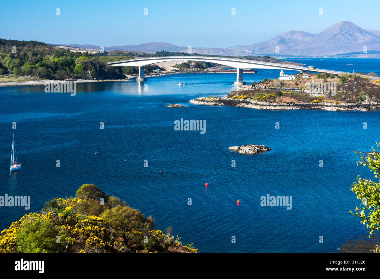 Skye bridge, Kyle of Lochalsh, Ecosse, Royaume-Uni Banque D'Images