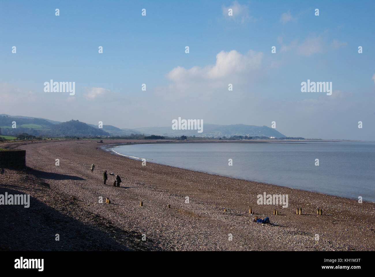 Blue Anchor Bay, Somerset, UK Banque D'Images