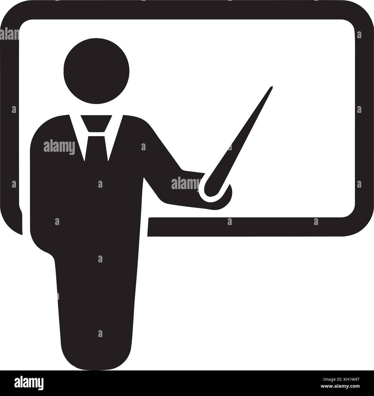 Professeur De Pictogramme Banque d'images vectorielles - Alamy