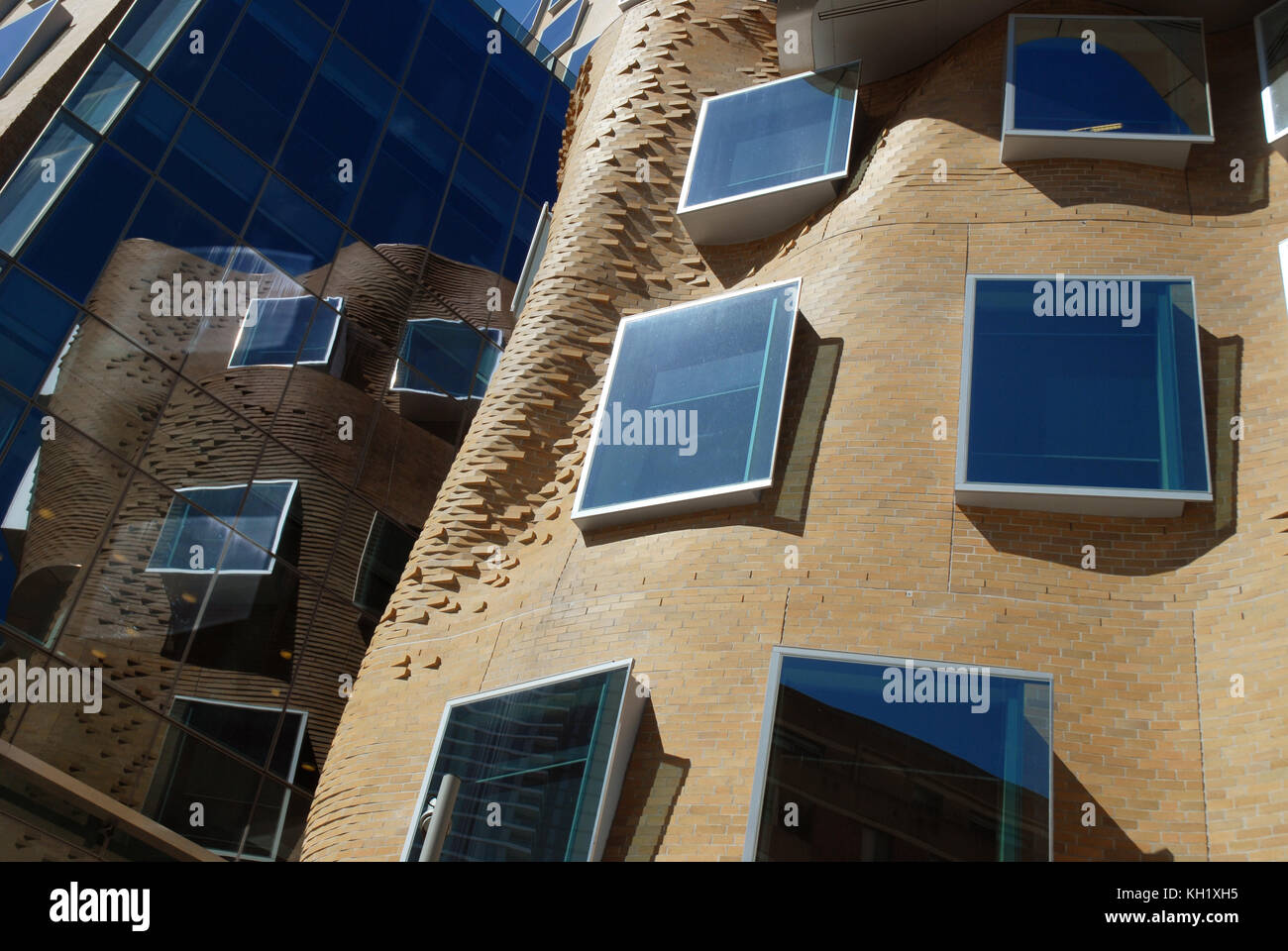 Le Dr Chau Chak Bâtiment aile à Sydney, le logement la Business School de l'Université de Technologie de Sydney. NSW, Australie. Banque D'Images