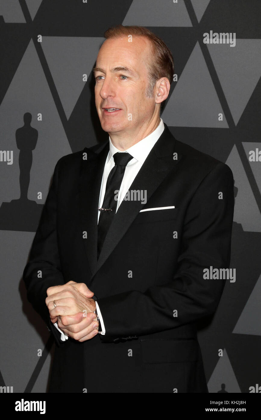 Hollywood, CA - 11 NOVEMBRE : Bob Odenkirk au 9° prix annuel des gouverneurs de l'AMPAS à la salle de bal Dolby à Hollywood, Californie, le 11 novembre 2017. Crédit: David Edwards/Mediapunch Banque D'Images