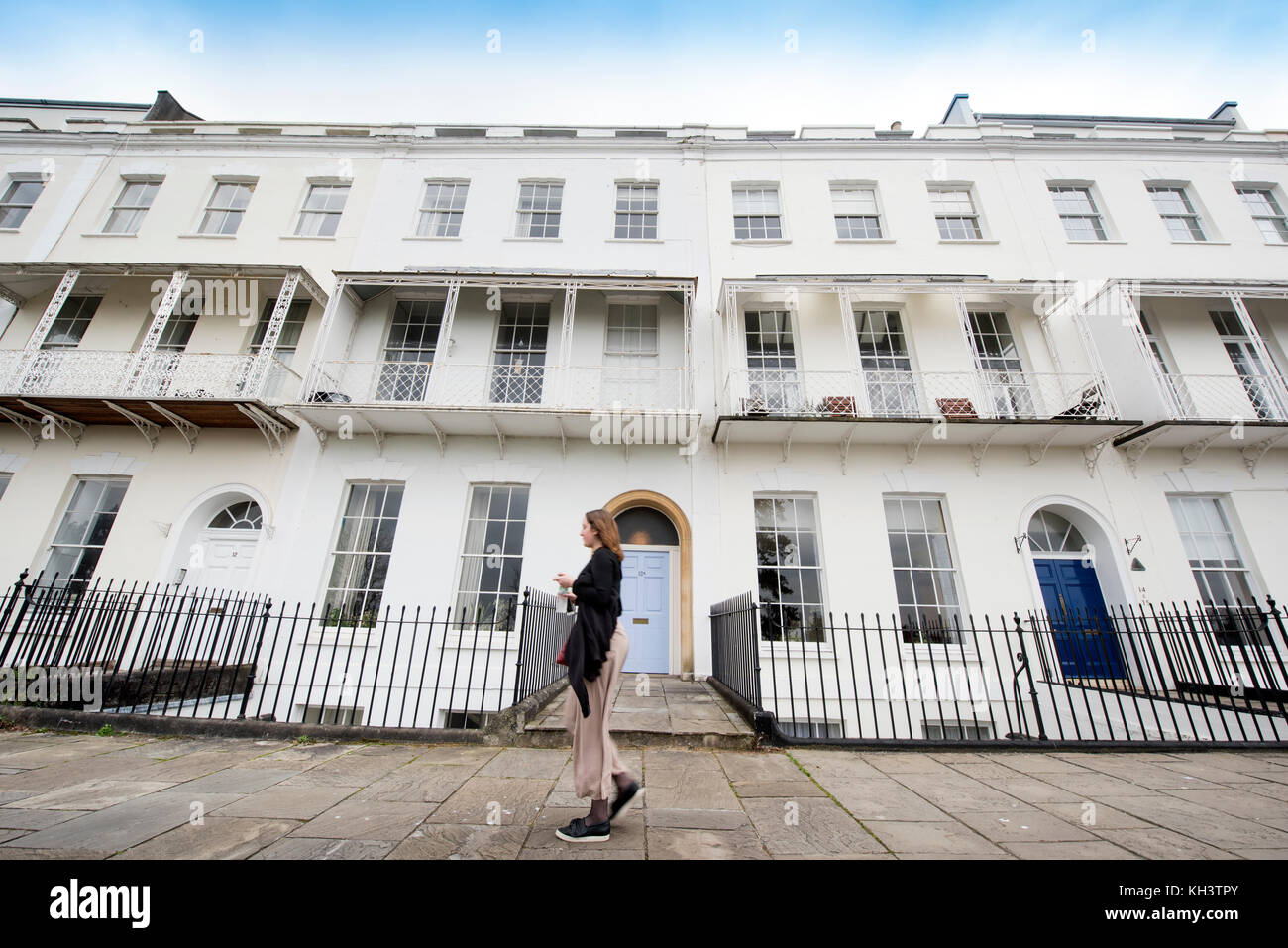 Royal York crescent à Bristol, Royaume-Uni Banque D'Images