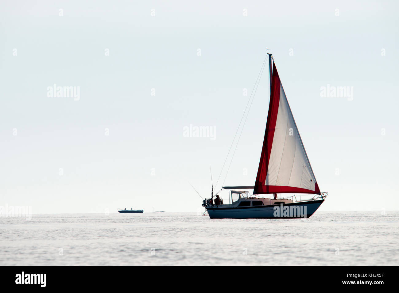 Sailingboat, Suède Banque D'Images